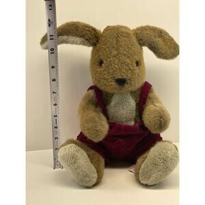 Love Land 1985 Winsor Toys Inc Mohair Brown Bunny Rabbit 12” BB#8